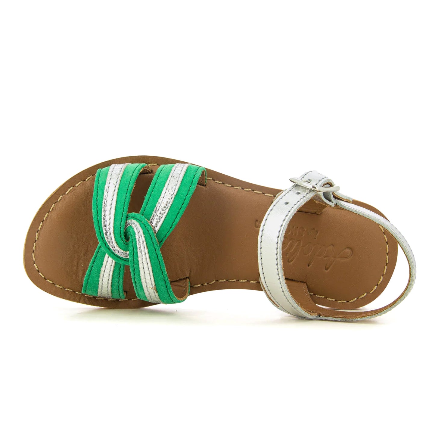 Adolie Lazar Sun Green Sandals