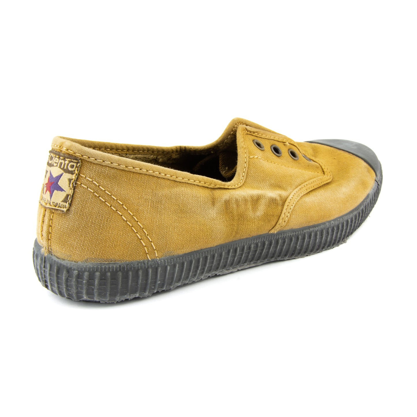 Cienta Stonewashed Slip-ons