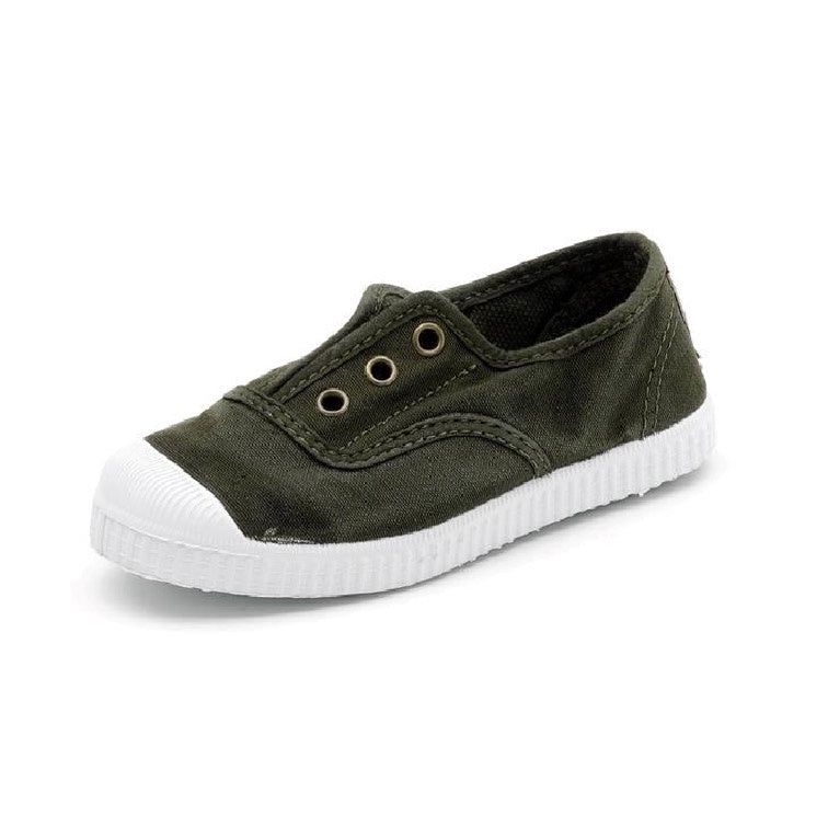 Cienta Stonewashed Kids Slip-ons