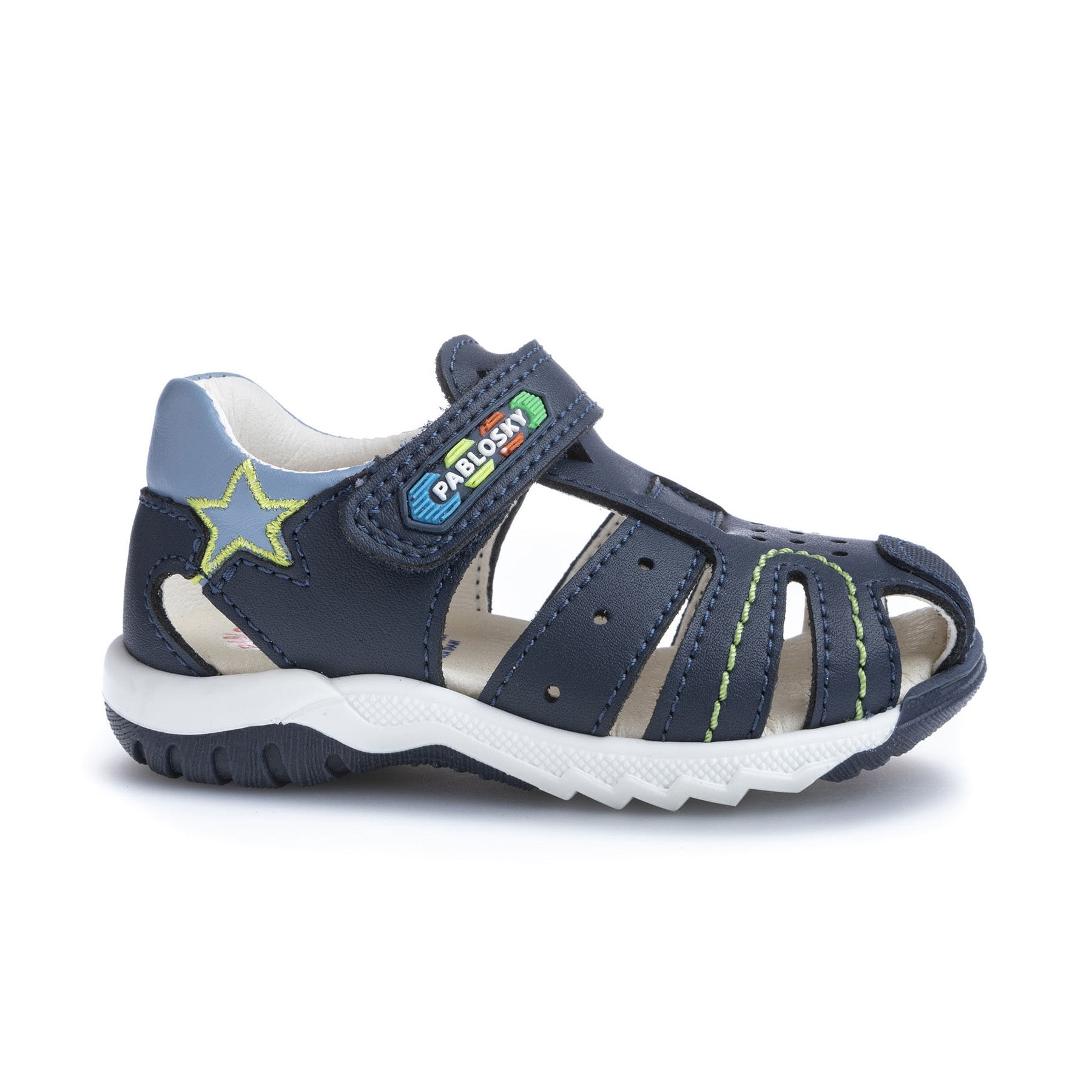 Sandale Bébé Pablosky Sandales Enfant Pablosky Zig 051277 - Cuir Sandale Bébé Pablosky Sandales Enfant Pablosky Zig 051277 - Cuir