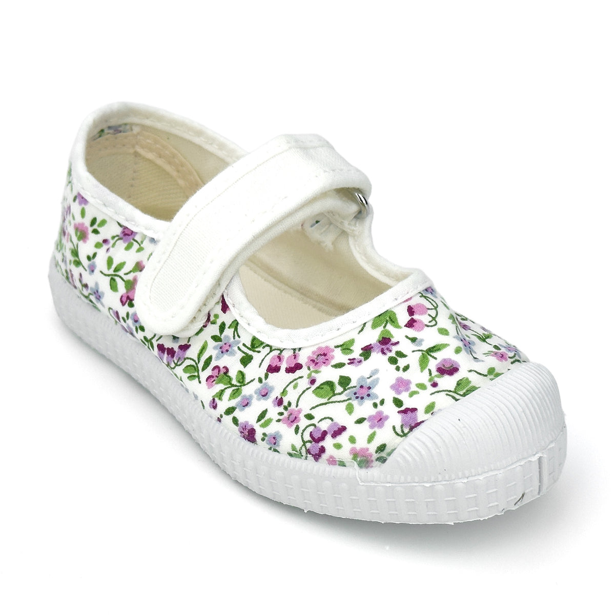 Cienta Floral Mary Janes / 76999-05