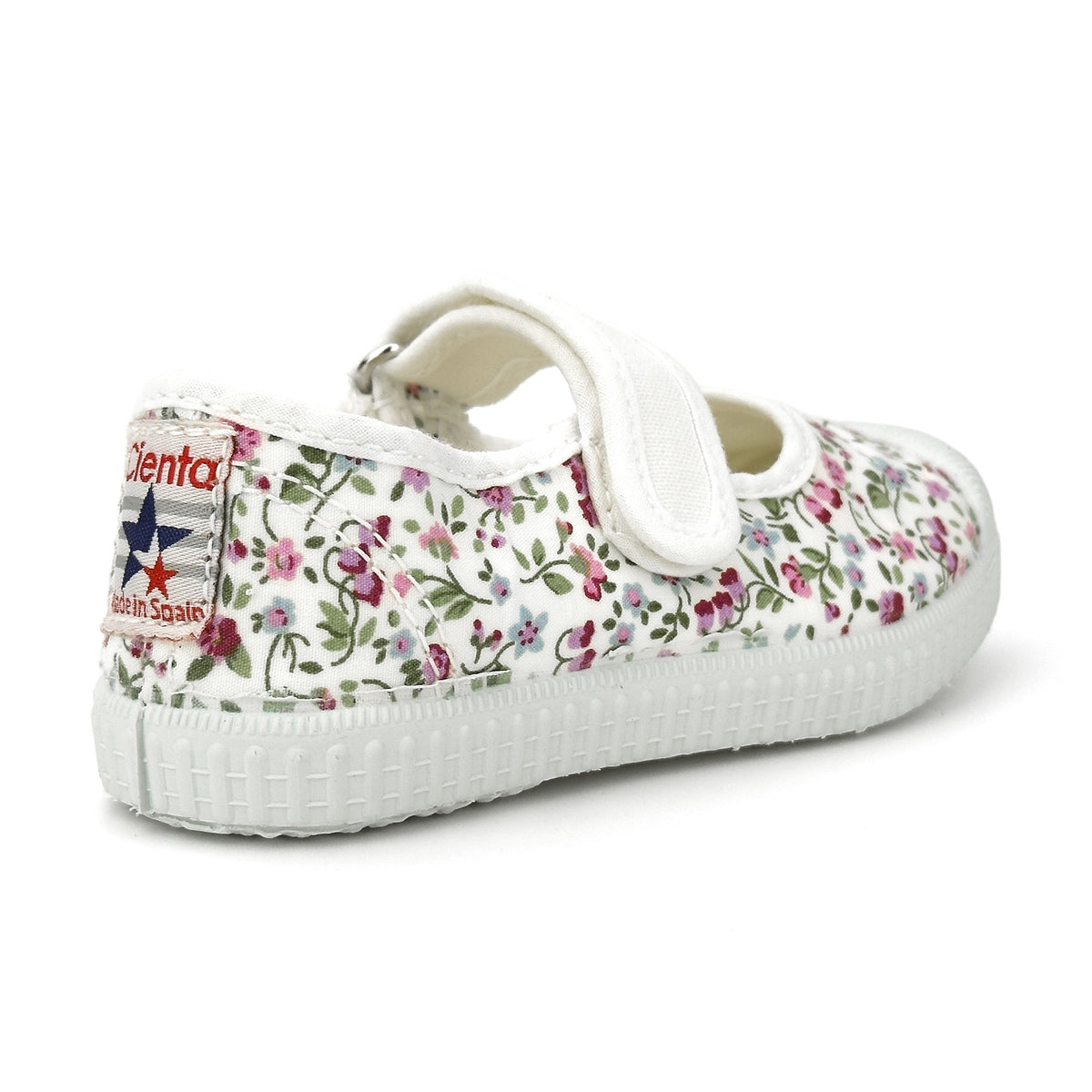 Cienta Floral Mary Janes / 76999-05