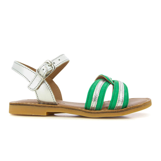 Adolie Lazar Sun Green Sandals