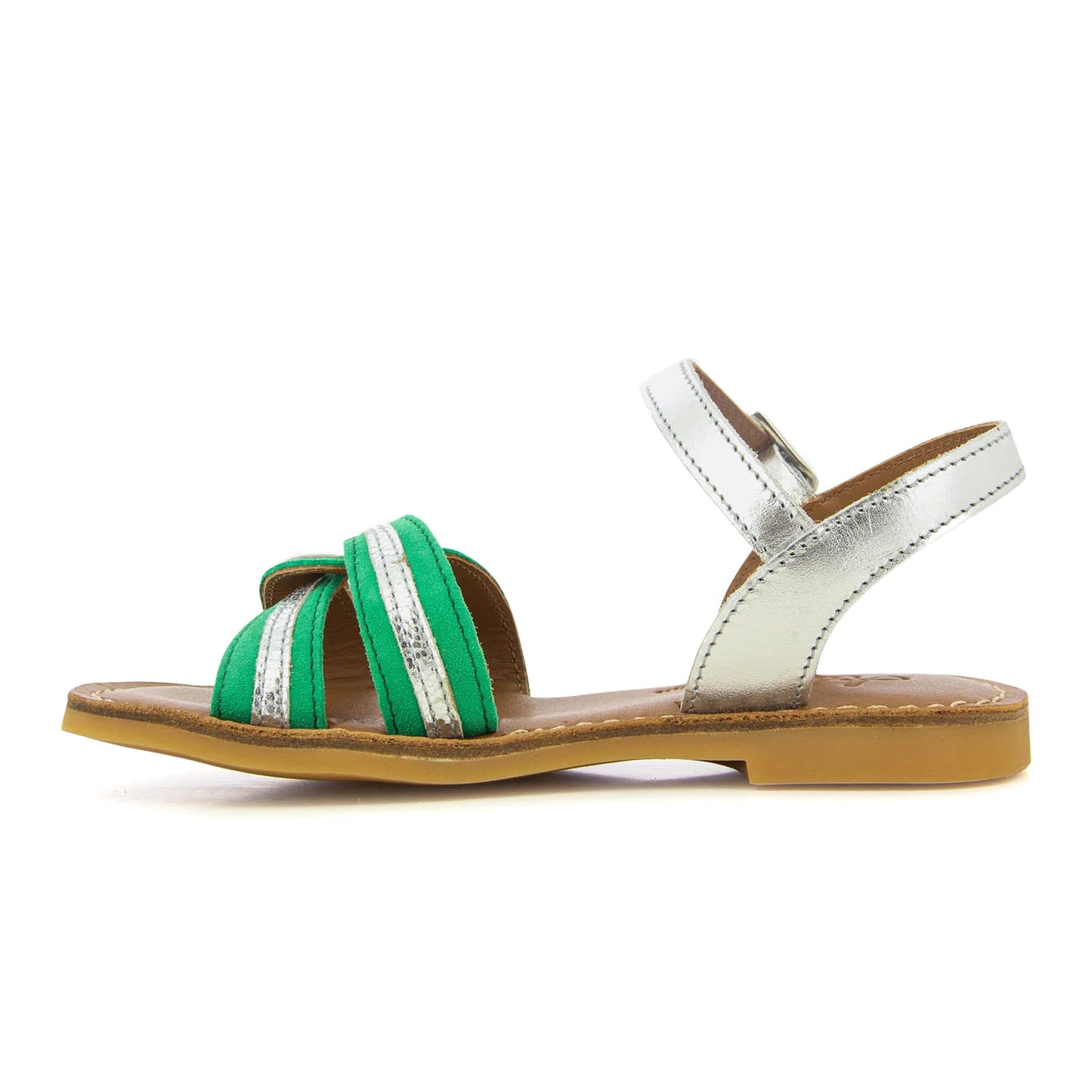 Adolie Lazar Sun Green Sandals