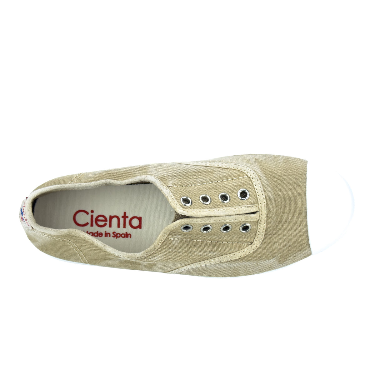 Cienta Stonewashed Adult Slip-ons / 70777-95-A
