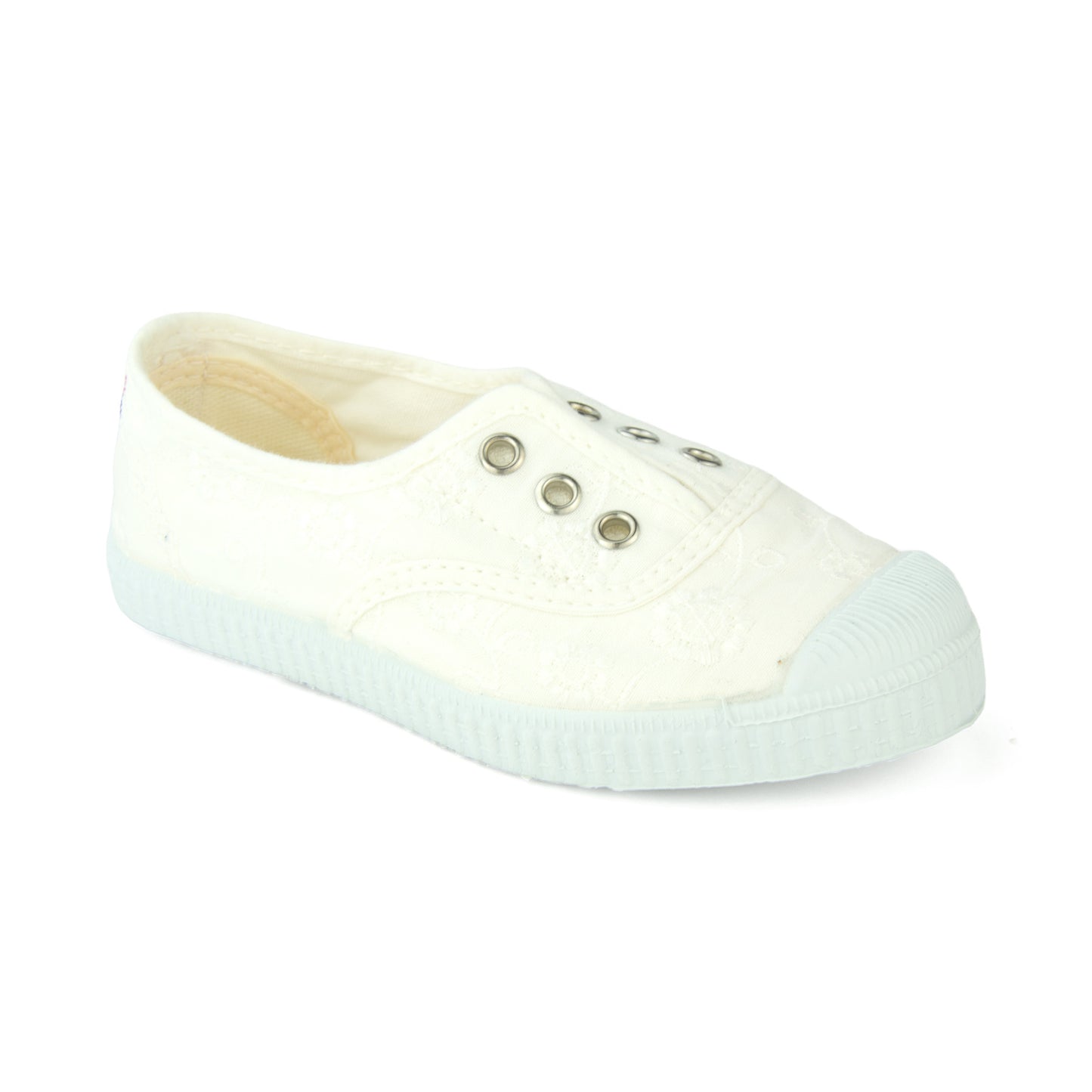 Cienta Kids' Embroidered Shoes / 70998-05