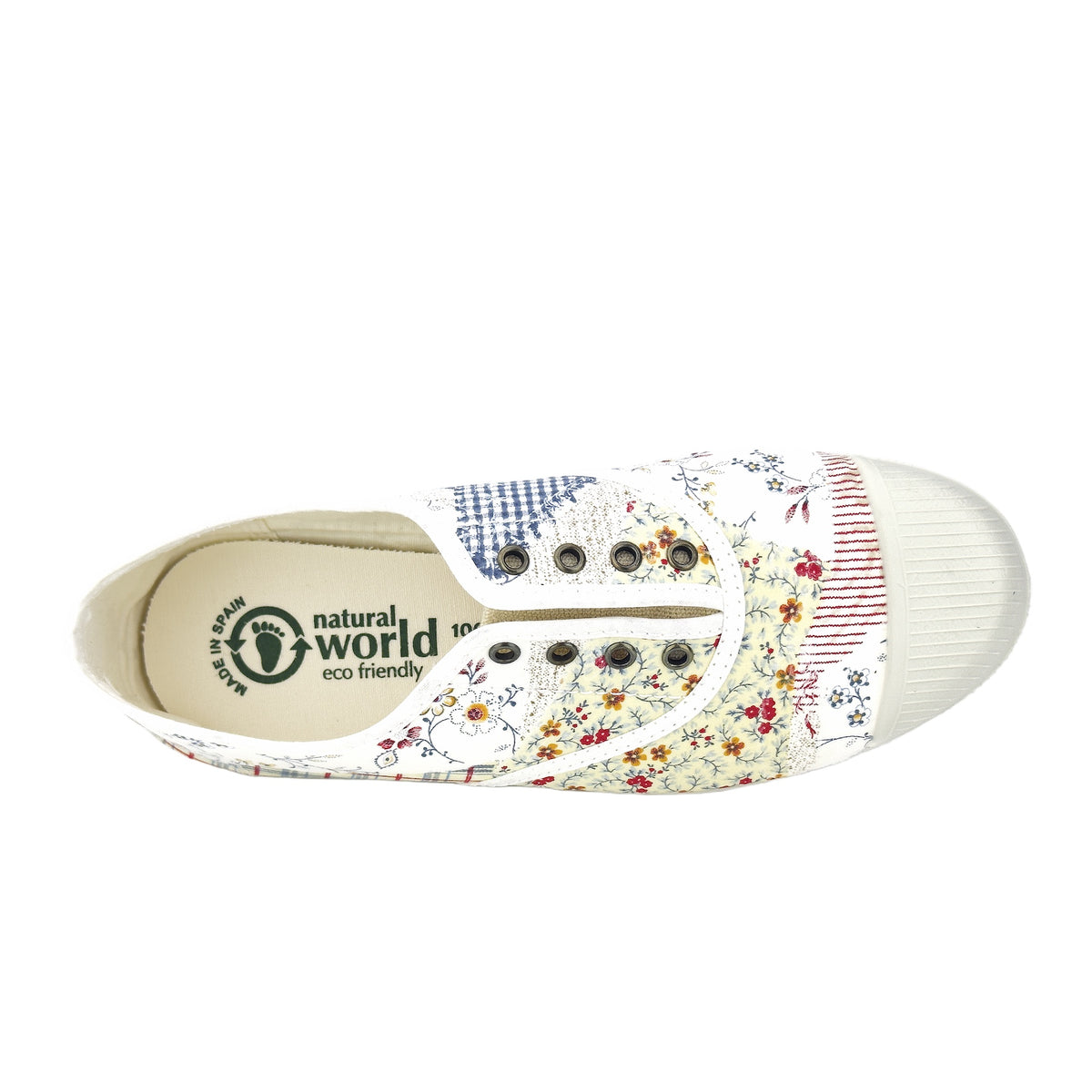 Natural World Floral Slip-ons / F102-709